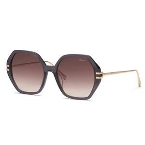 NEW!!! Chopard SCH370M 0705 Transparent Grey Ice Cube Sunglasses, Authentic